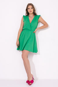AMNESIA Tabics šaty zelené