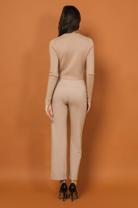 AMNESIA Tessa nohavice béžové