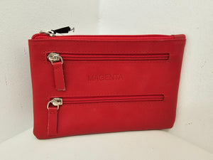 MAGENTA Kozmetická taška/peňaženka červená
