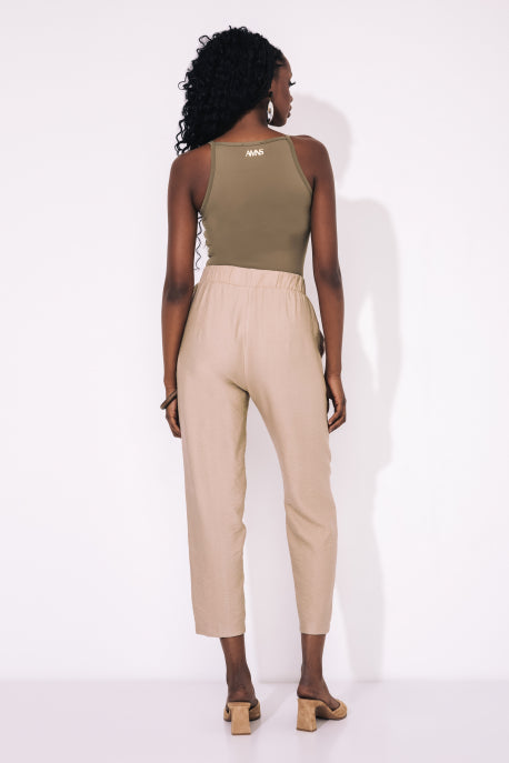 AMNESIA Zejnep top khaki