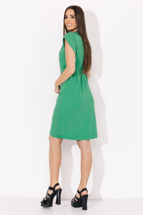 AMNESIA Kisova šaty zelené