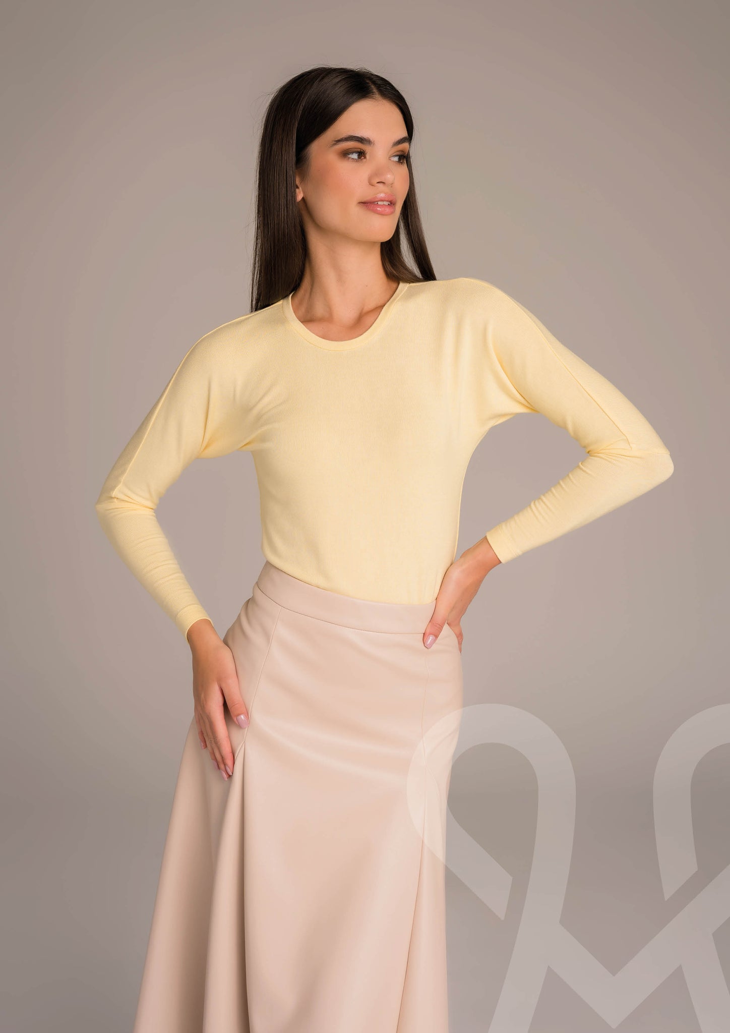 MAGENTA Top pletený tenký M185385