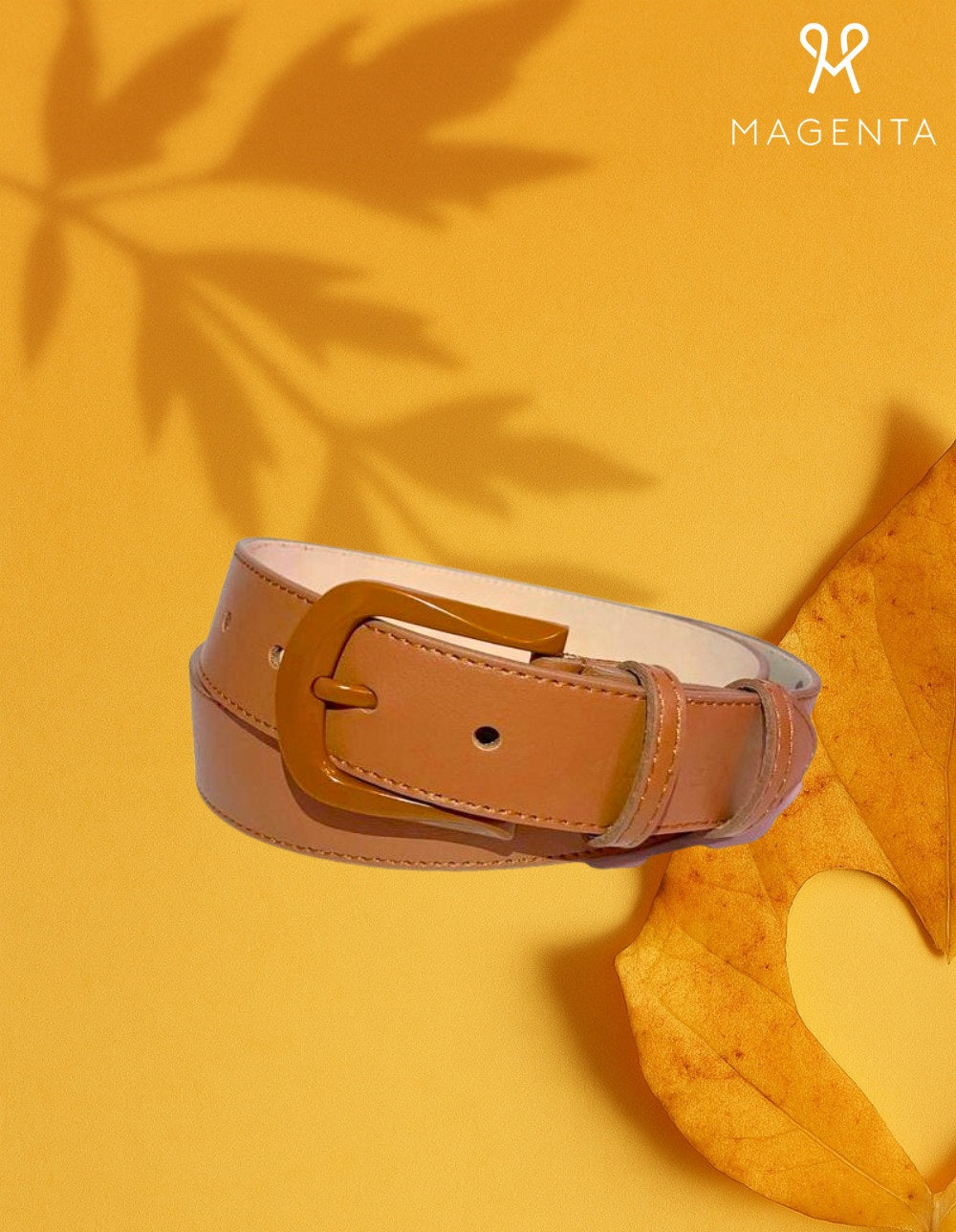 MAGENTA Opasok camel M144655