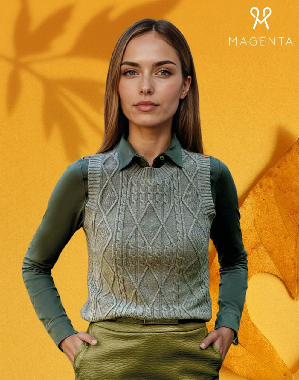 MAGENTA Vesta khaki M1883119
