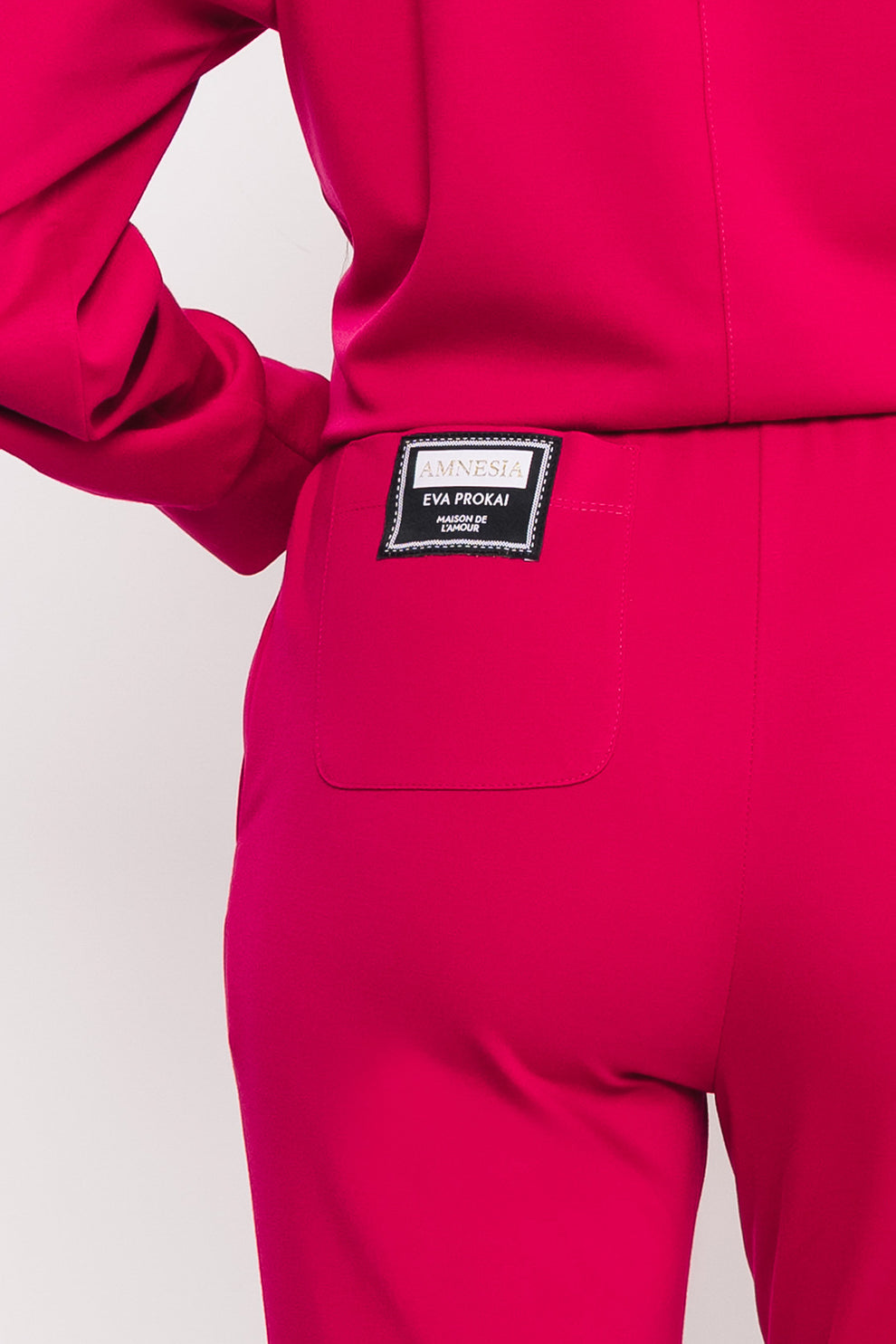 AMNESIA Fimin nohavice fuxia