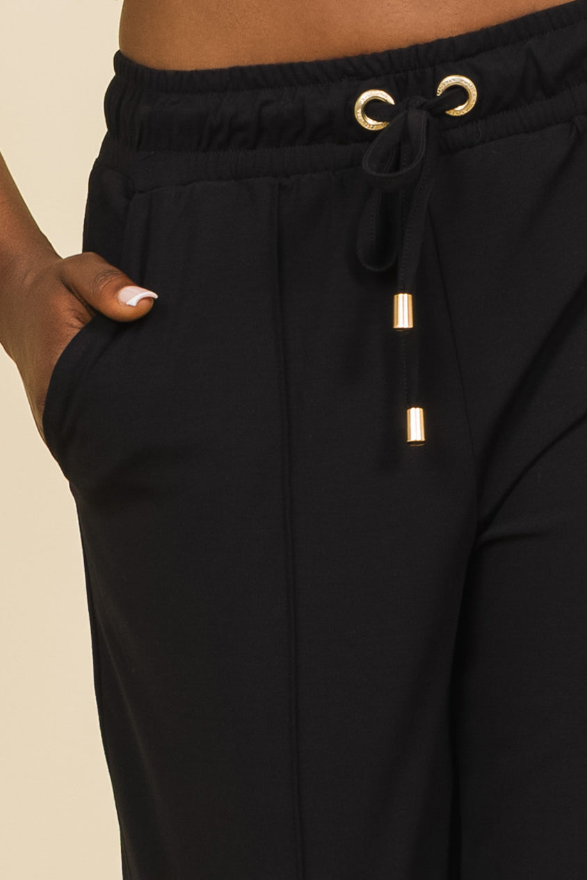 AMNESIA Lucilla nohavice čierne