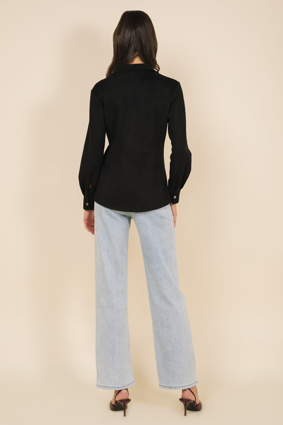 AMNESIA Robel košeľa čierna