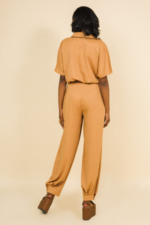 AMNESIA Milano overal camel