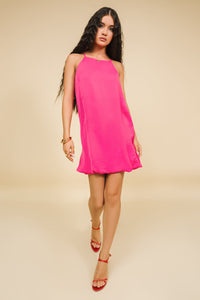 AMNESIA Serena šaty pink