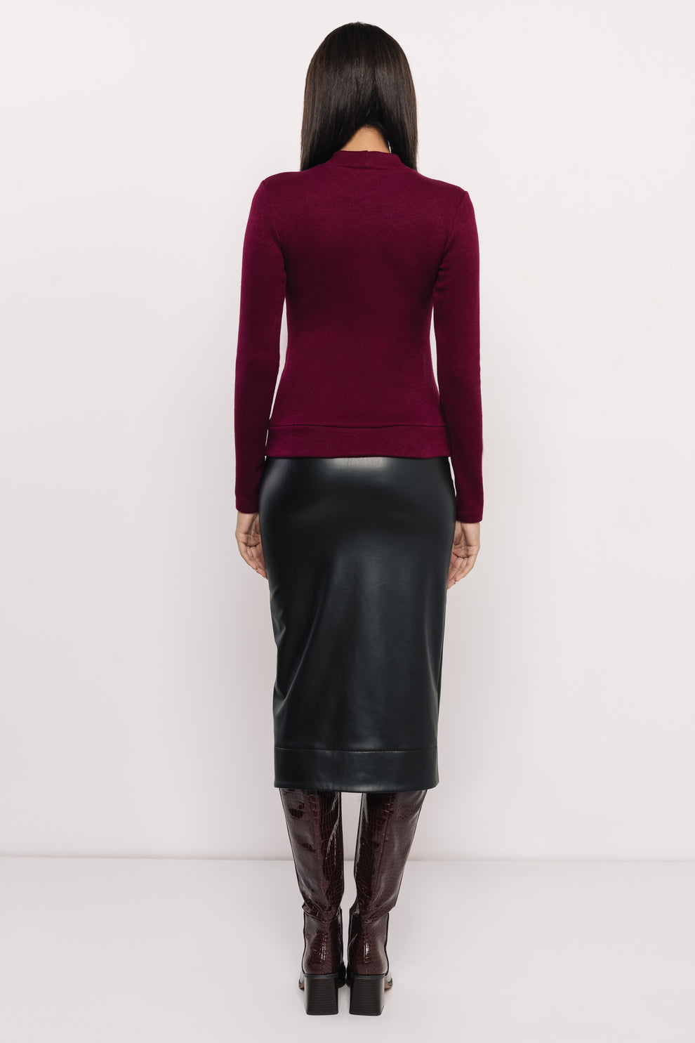 AMNESIA Vilo top bordový