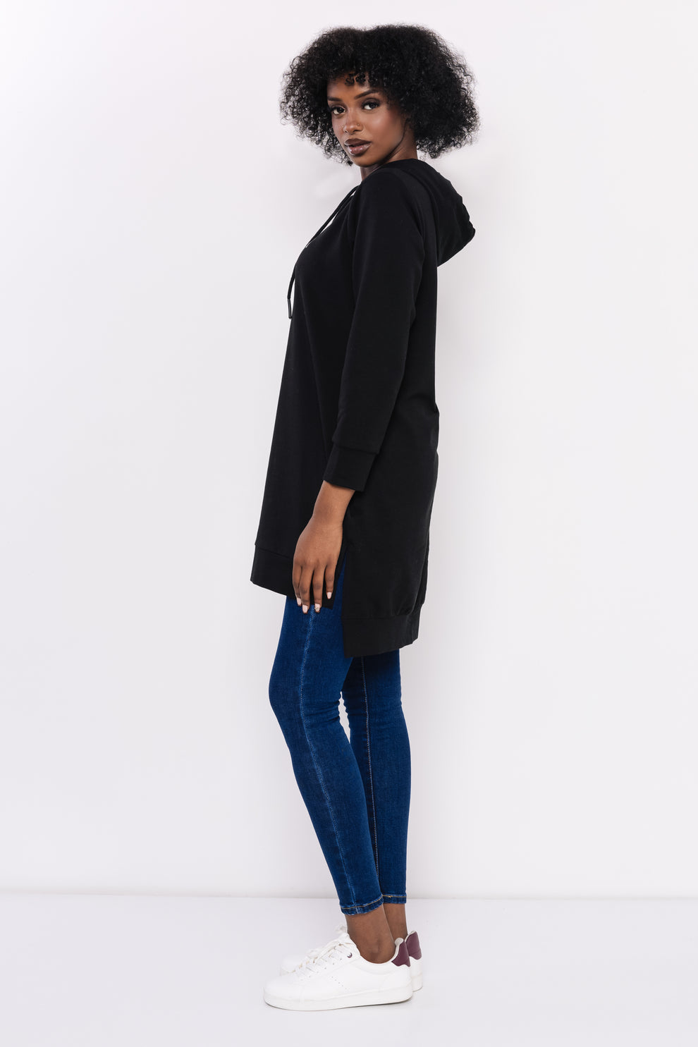 AMNESIA Csöre tunika čierna