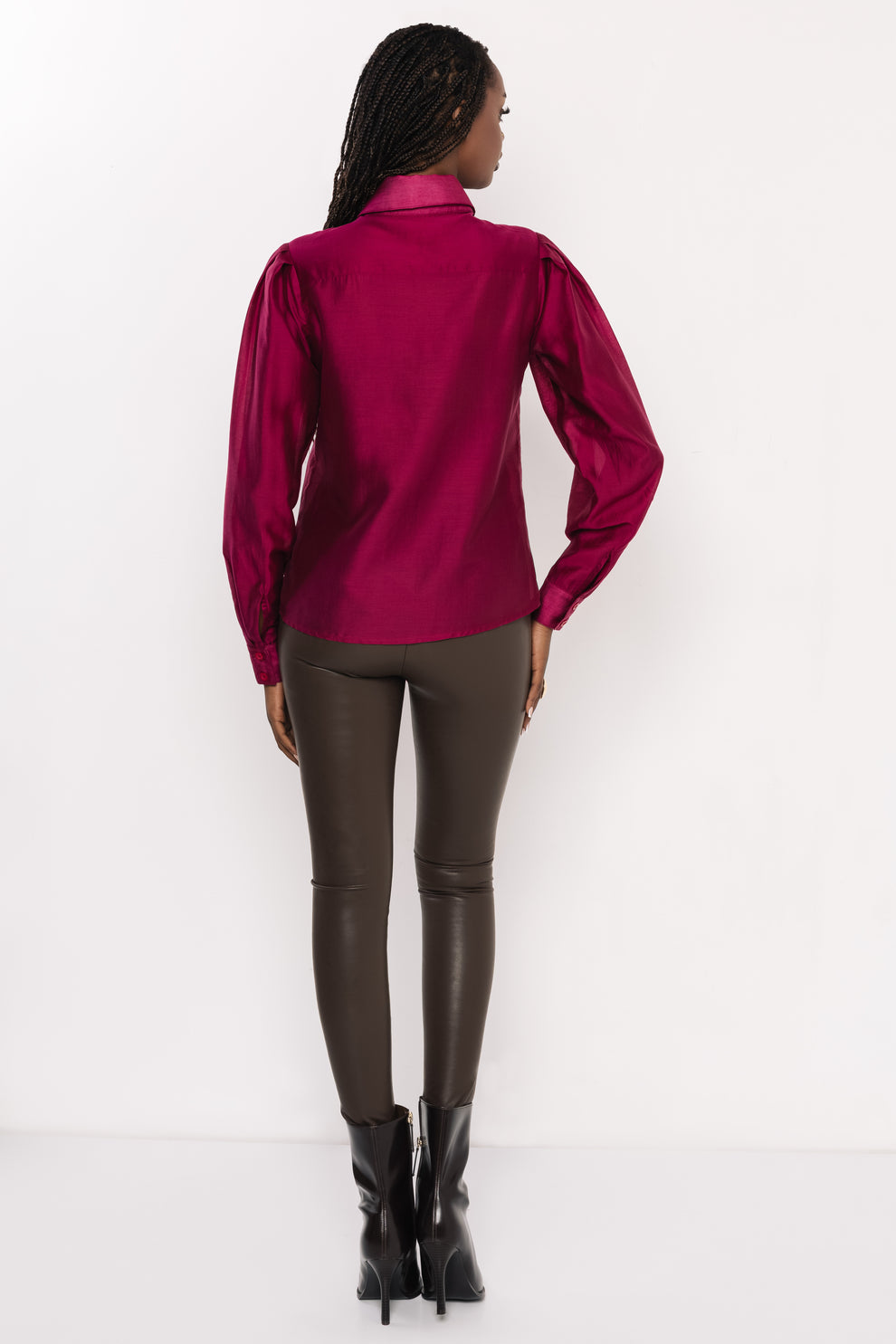 AMNESIA Rikarda blúzka bordová