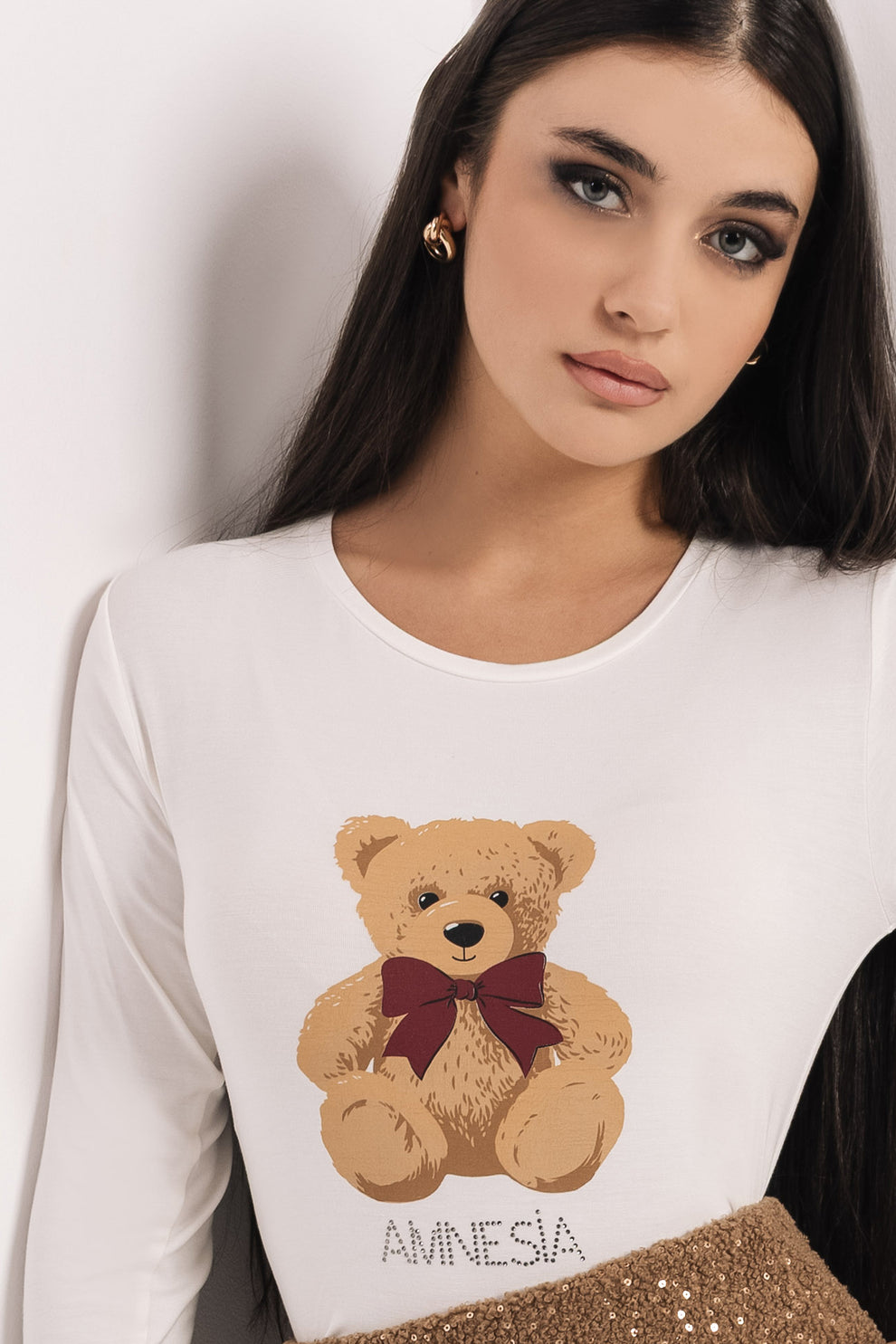 AMNESIA Bear tičko krémové