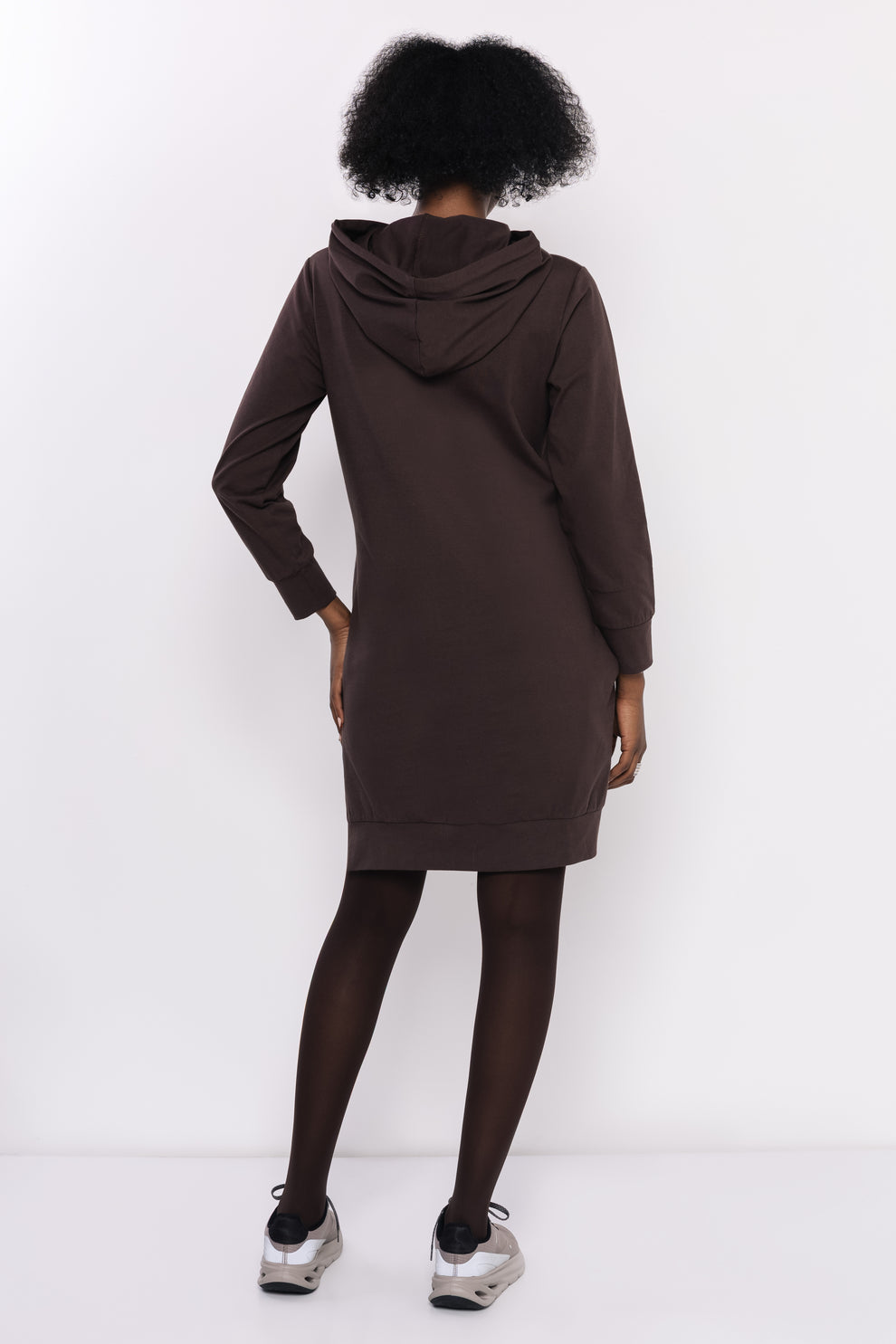 AMNESIA Csöre tunika hnedá