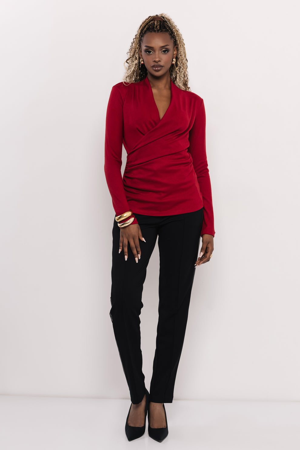 AMNESIA Hinge top bordový