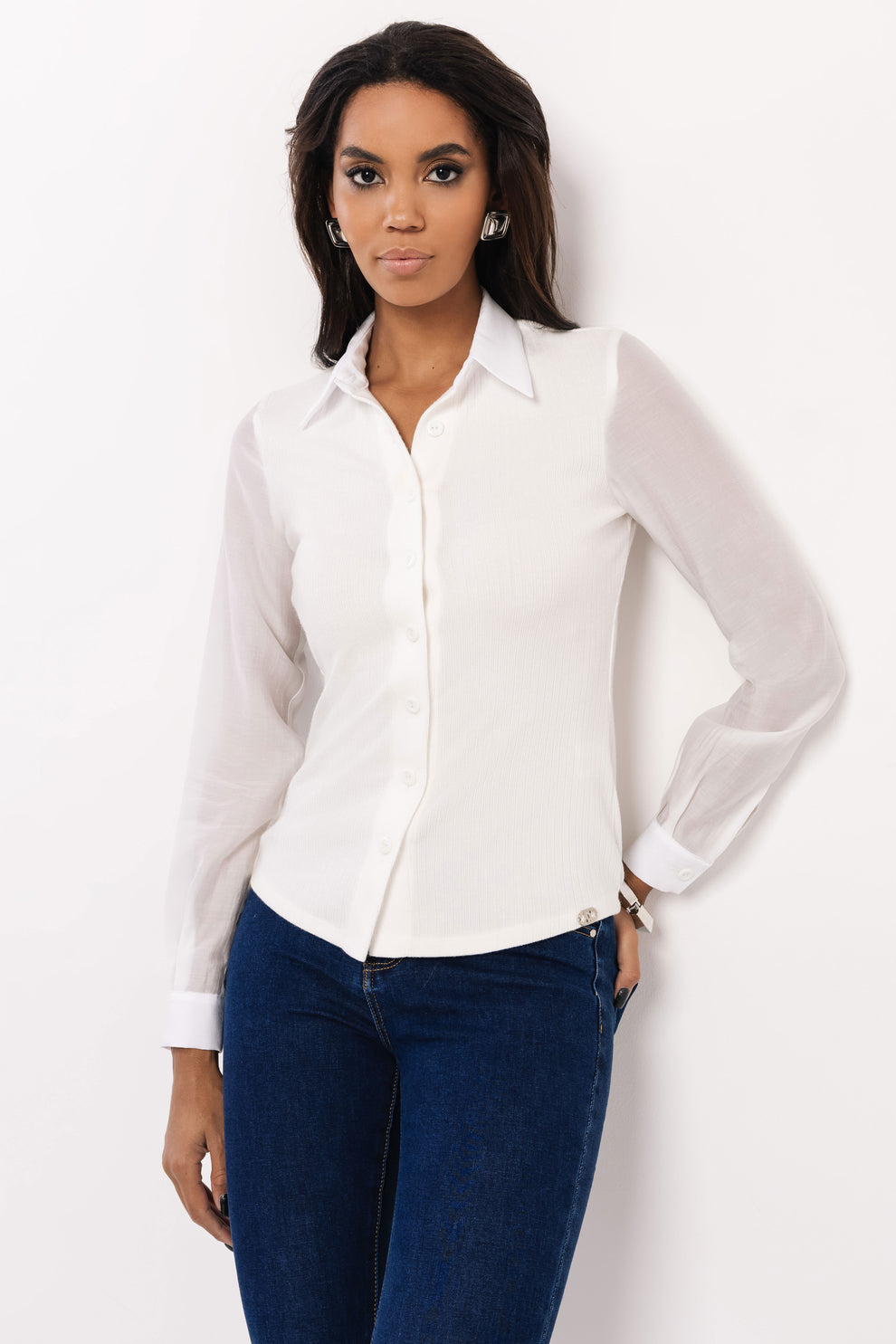 AMNESIA Peratu top krémový