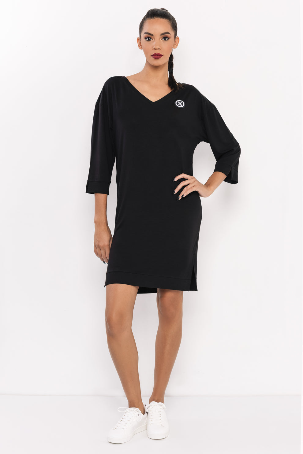 AMNESIA Diol tunika čierna