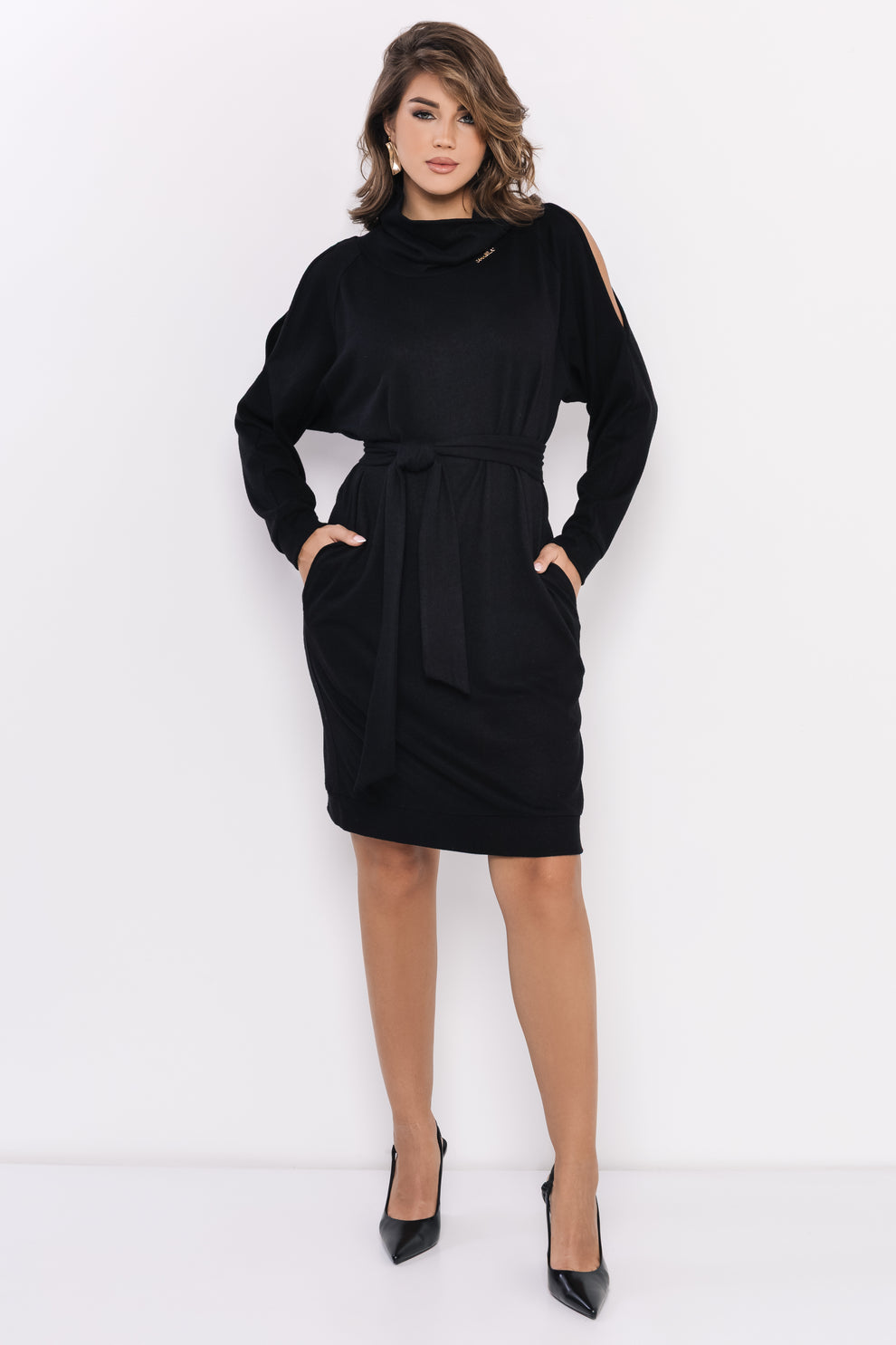 AMNESIA Szavina šaty čierne