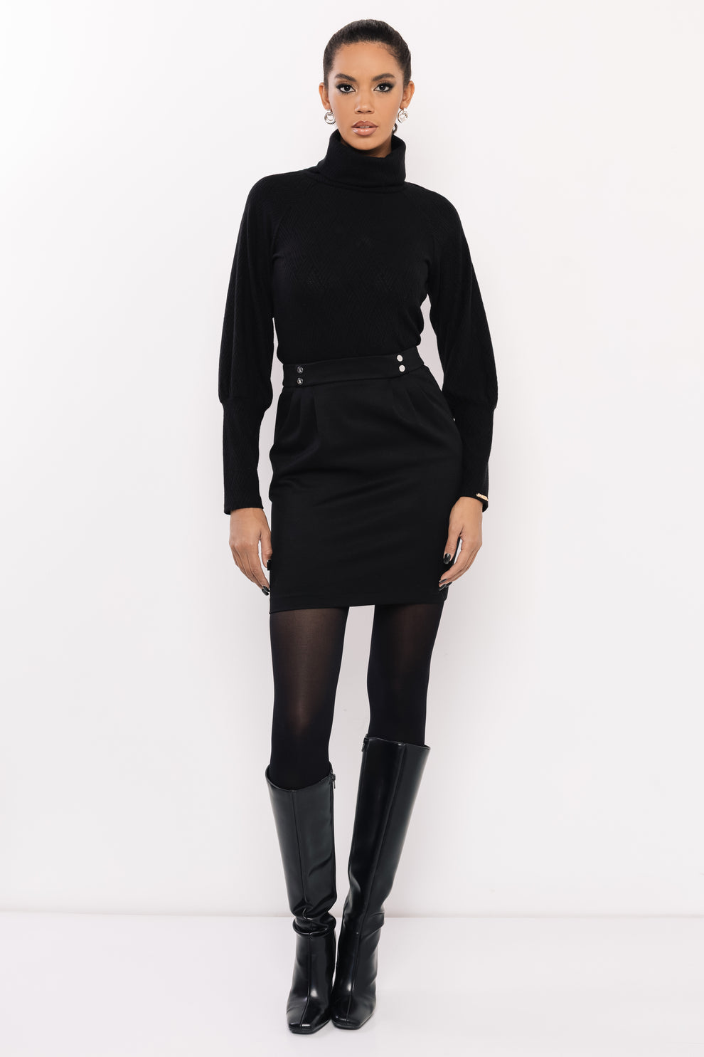 AMNESIA Toronto sukňa čierna