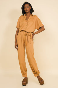 AMNESIA Milano overal camel