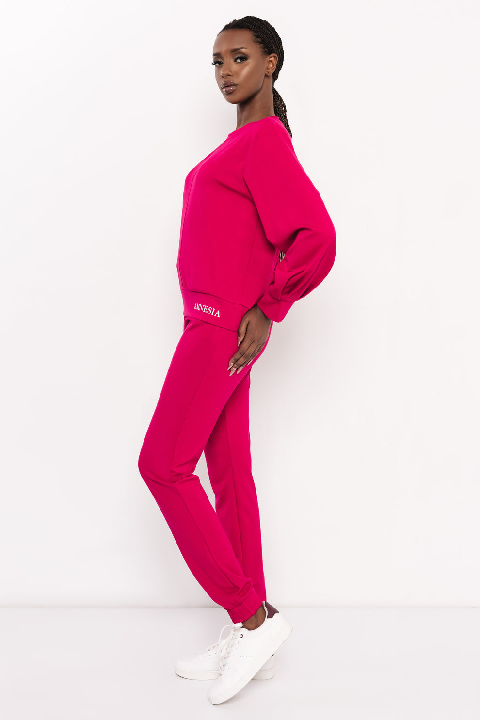 AMNESIA Belle mikina fuxia