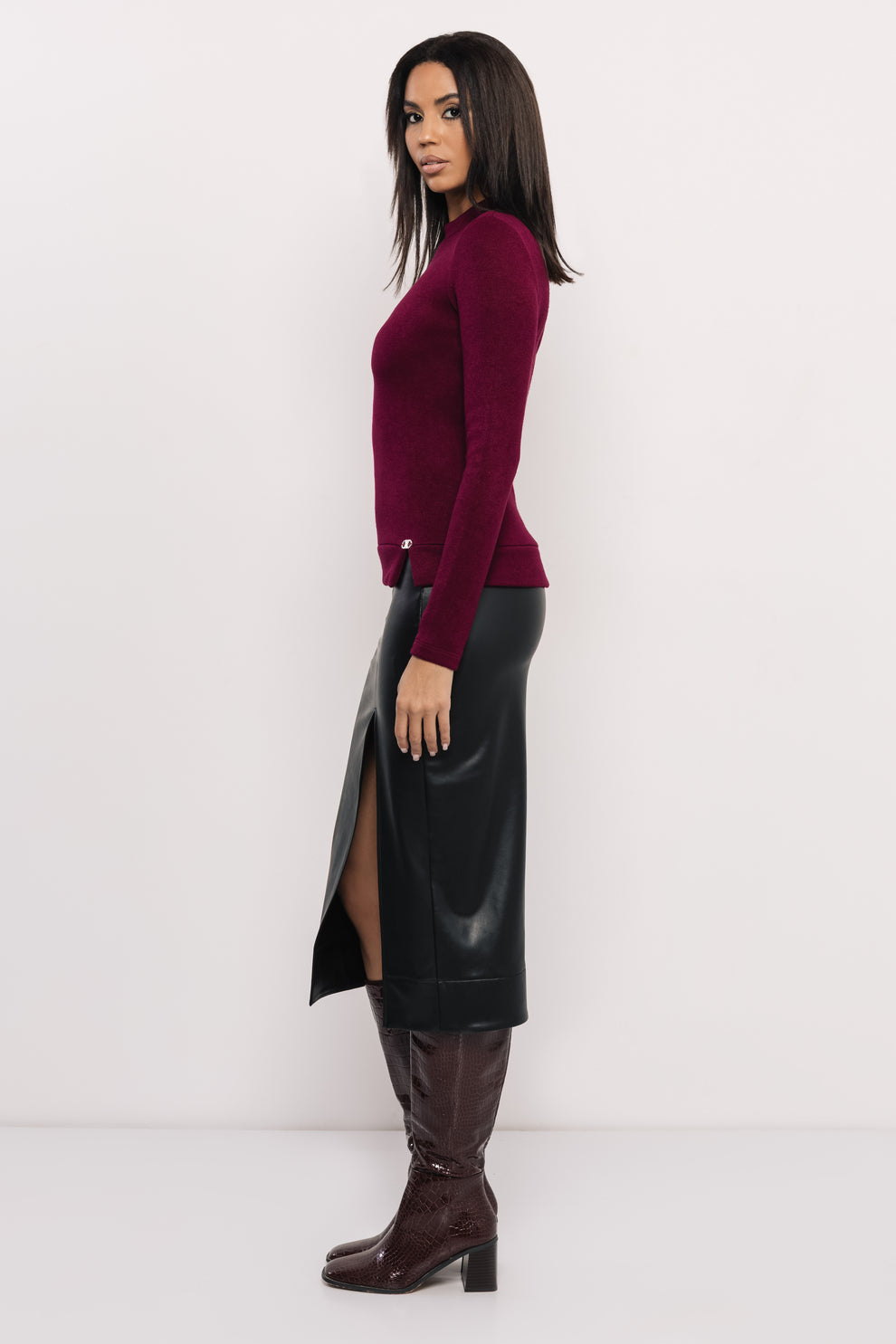 AMNESIA Vilo top bordový