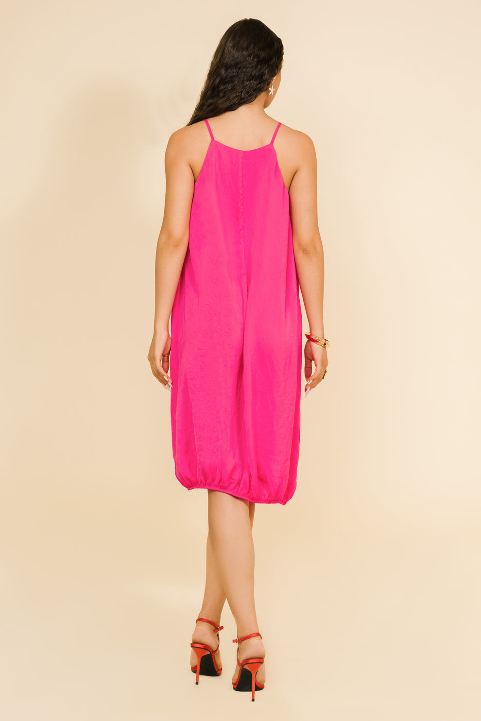 AMNESIA Serena šaty pink