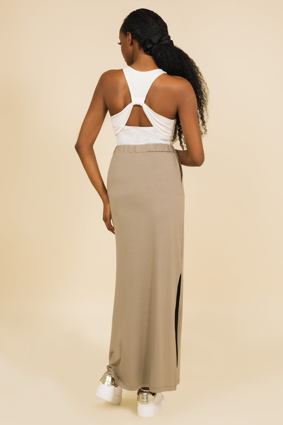 AMNESIA Zenit sukňa khaki