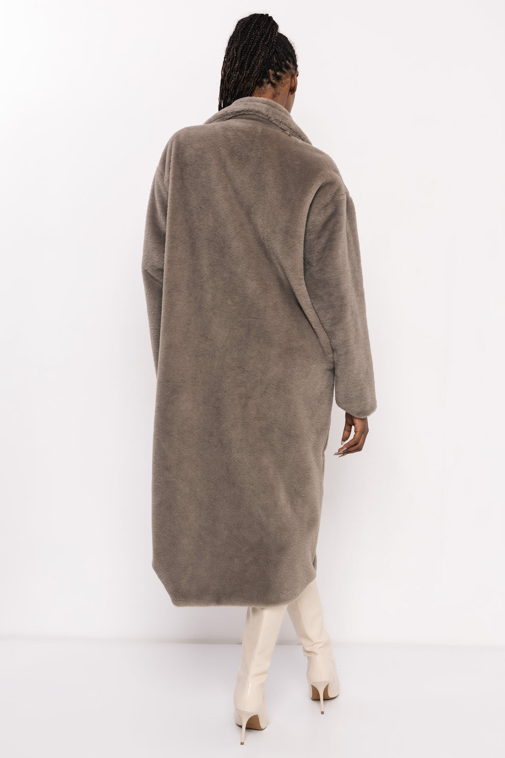 AMNESIA Floris kabát sivý