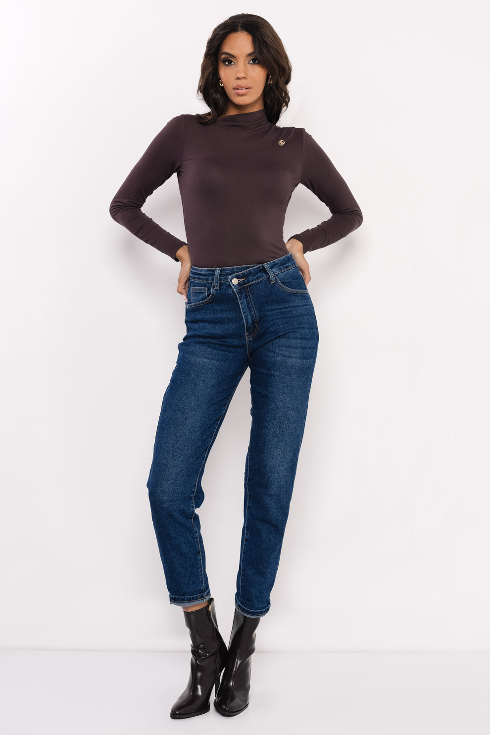 Amnesia Baggy fit rifle modré