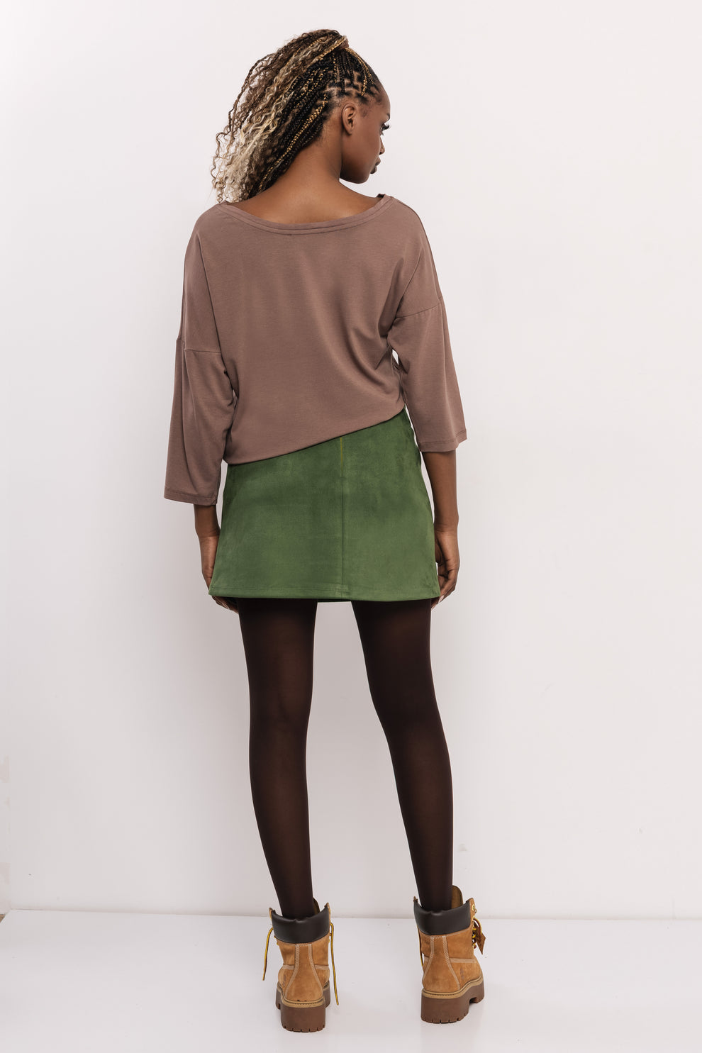 AMNESIA Falun tričko hnedé