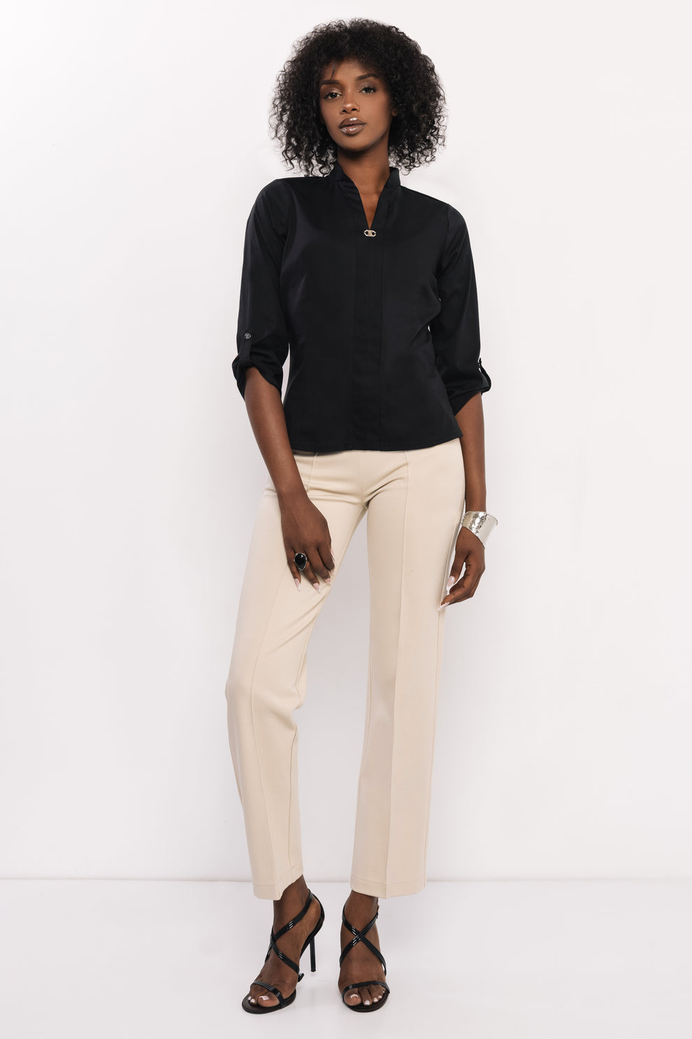 AMNESIA Rapa blúzka čierna