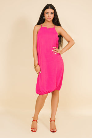 AMNESIA Serena šaty pink