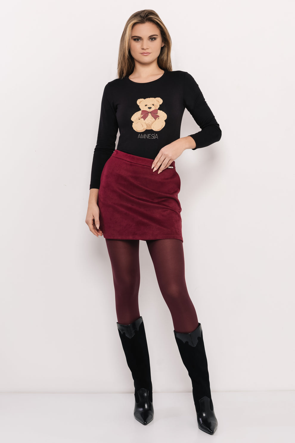 AMNESIA Bear tičko čierne