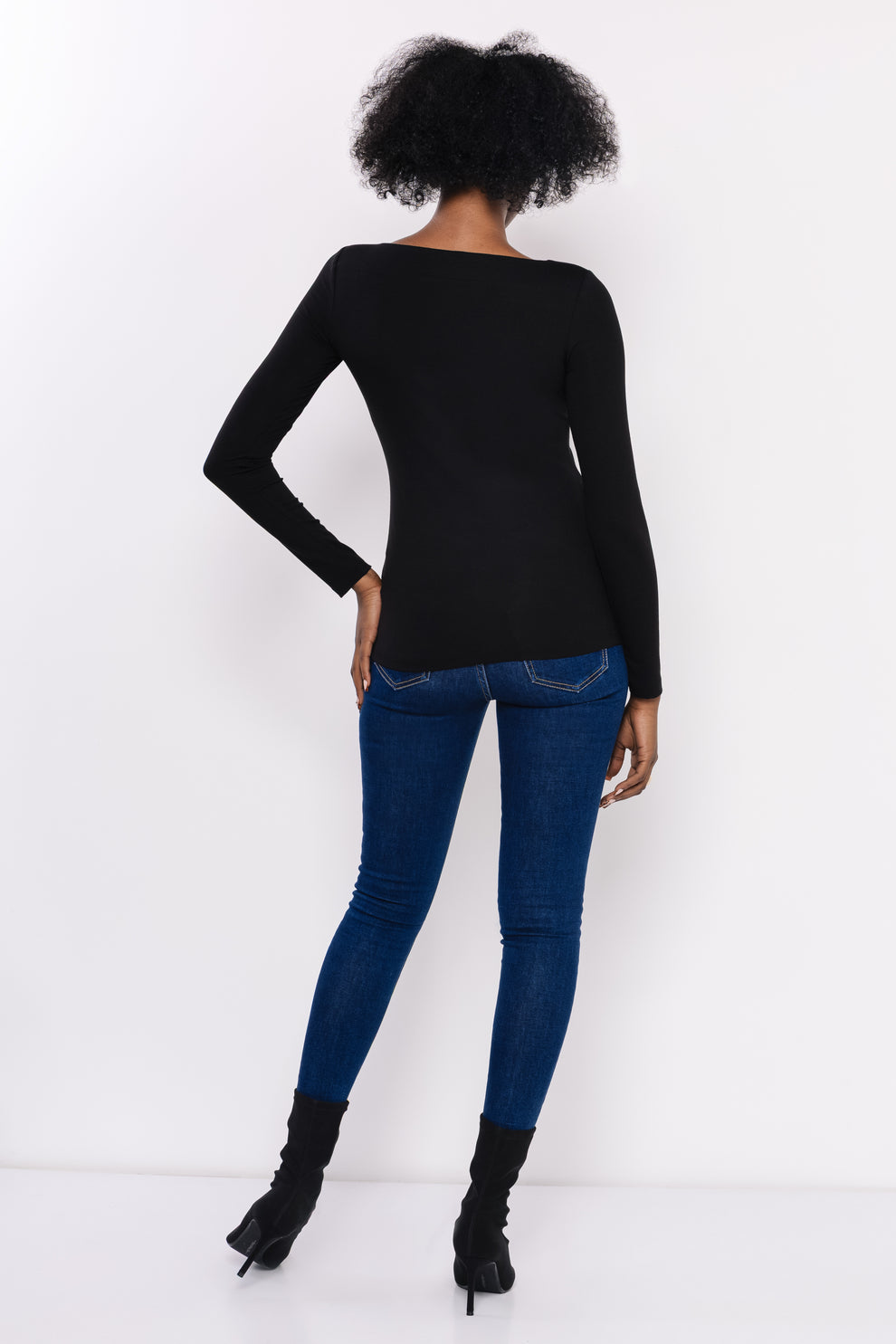 AMNESIA Opli tričko čierne