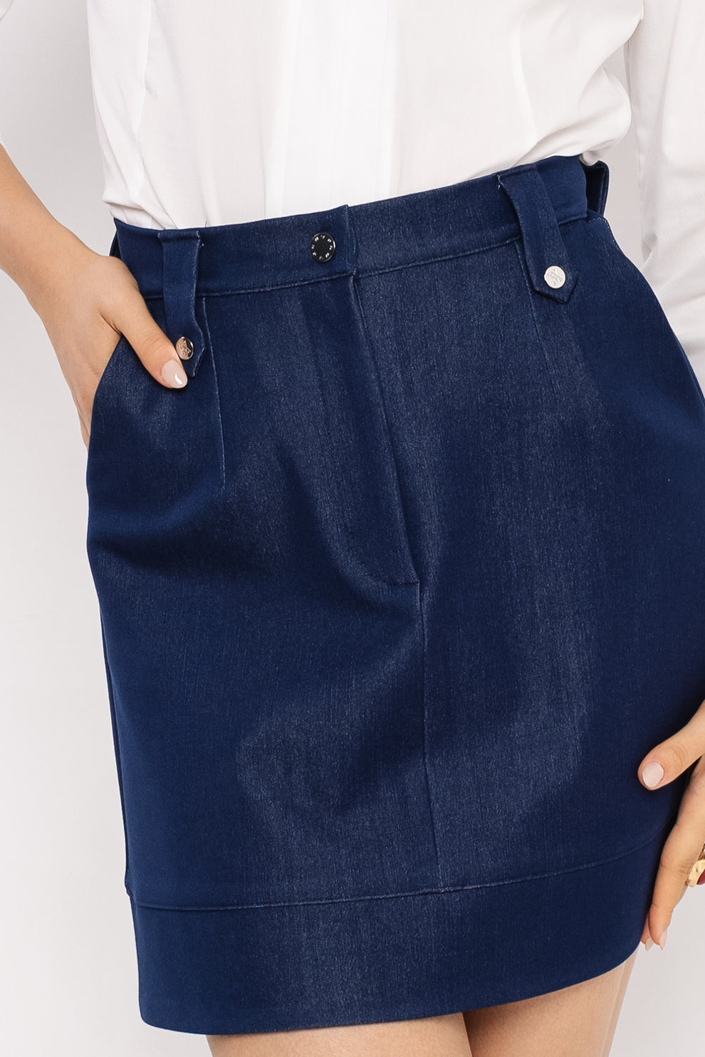 AMNESIA Londi sukňa modrá