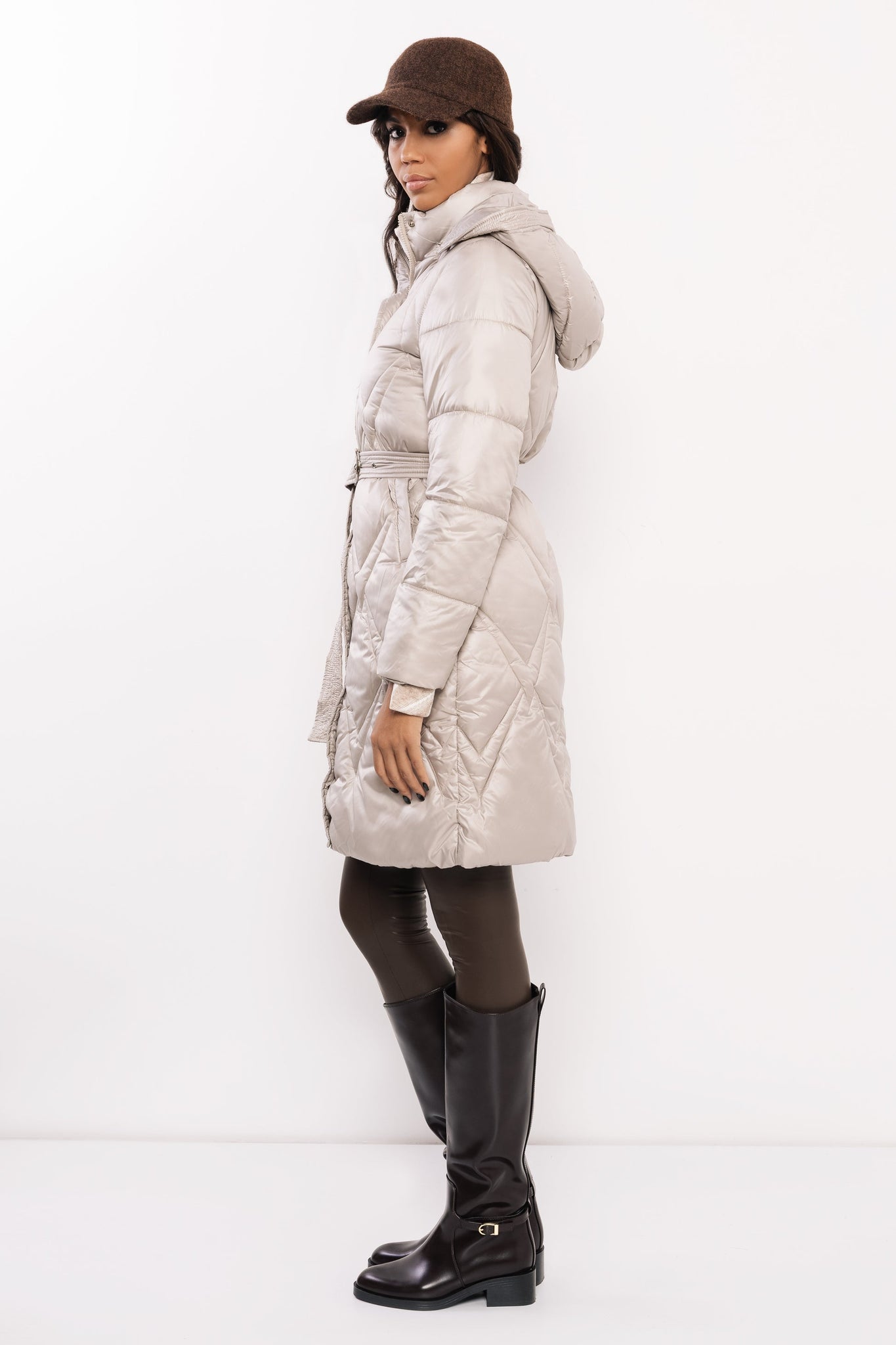 AMNESIA Léna kabát béžový