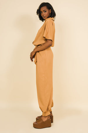 AMNESIA Milano overal camel