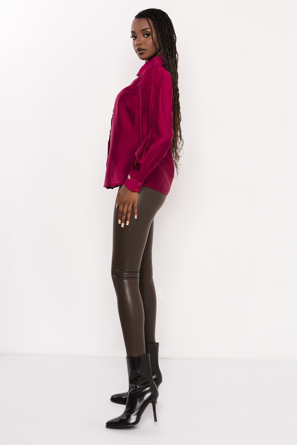 AMNESIA Rikarda blúzka bordová