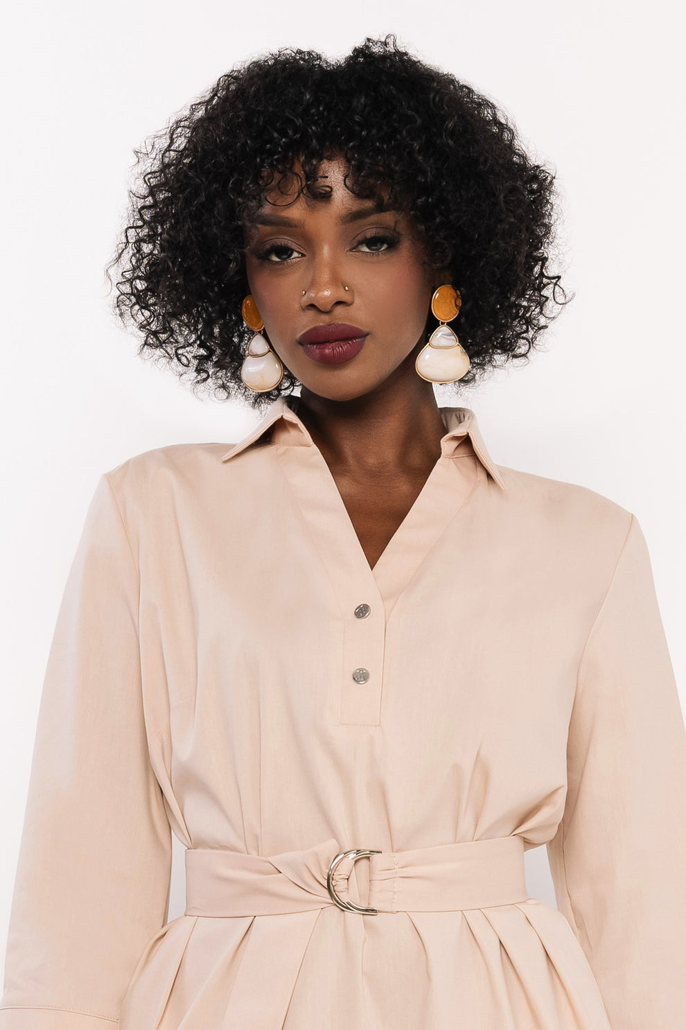 AMNESIA Bajkál tunika piesková