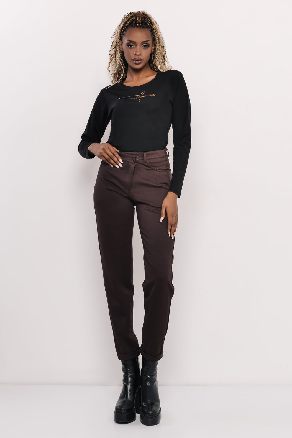 AMNESIA T-tričko čierne