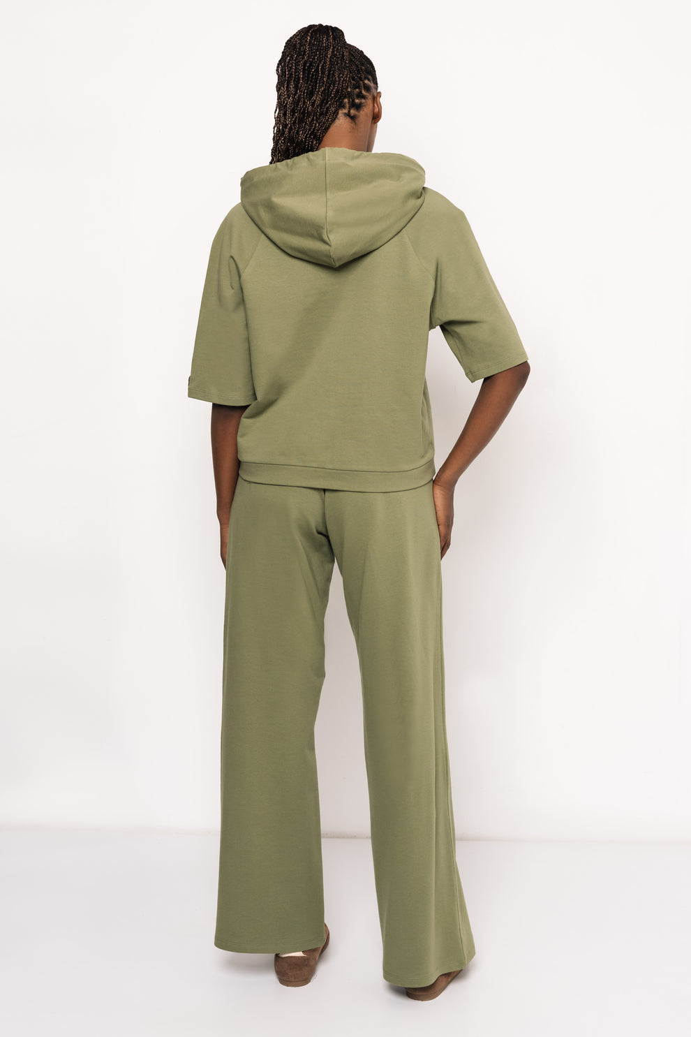 AMNESIA Satosi top khaki