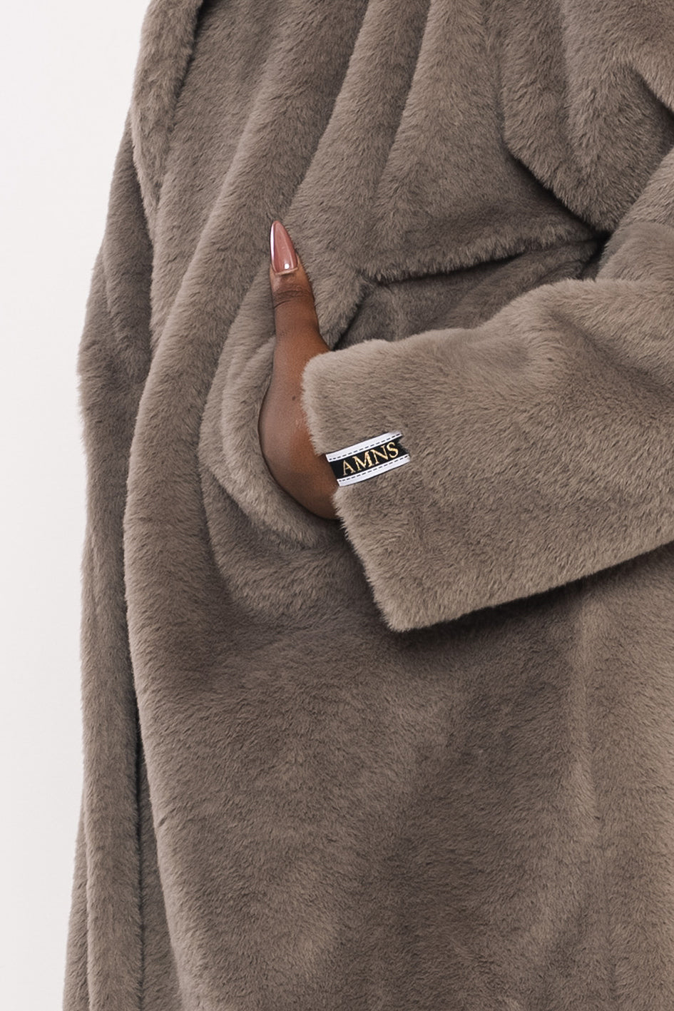 AMNESIA Floris kabát sivý