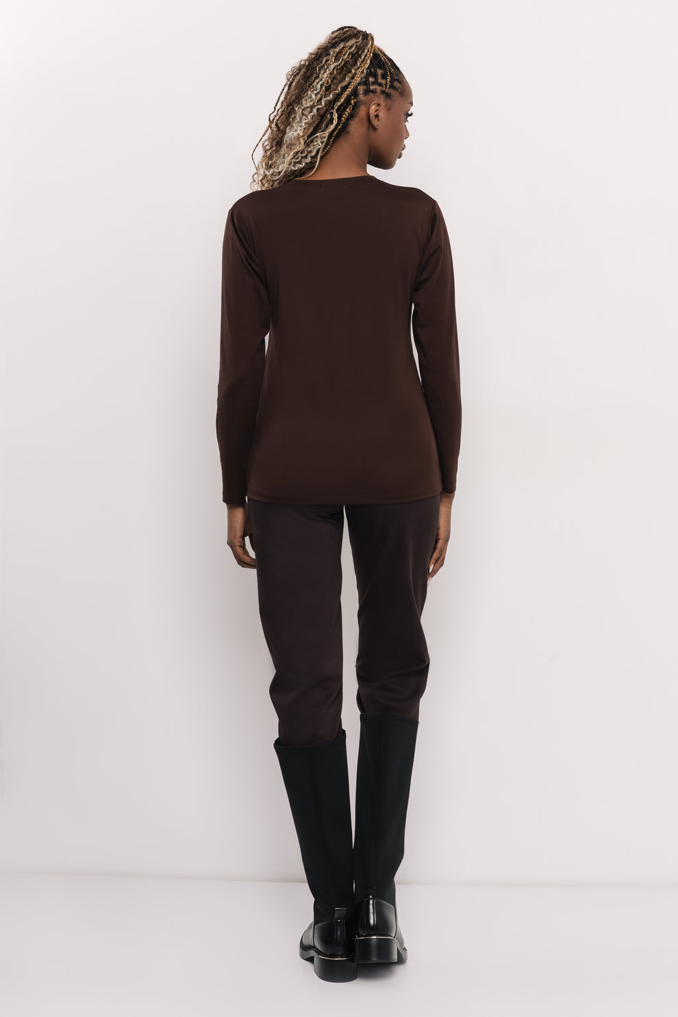 AMNESIA T-tričko hnedý