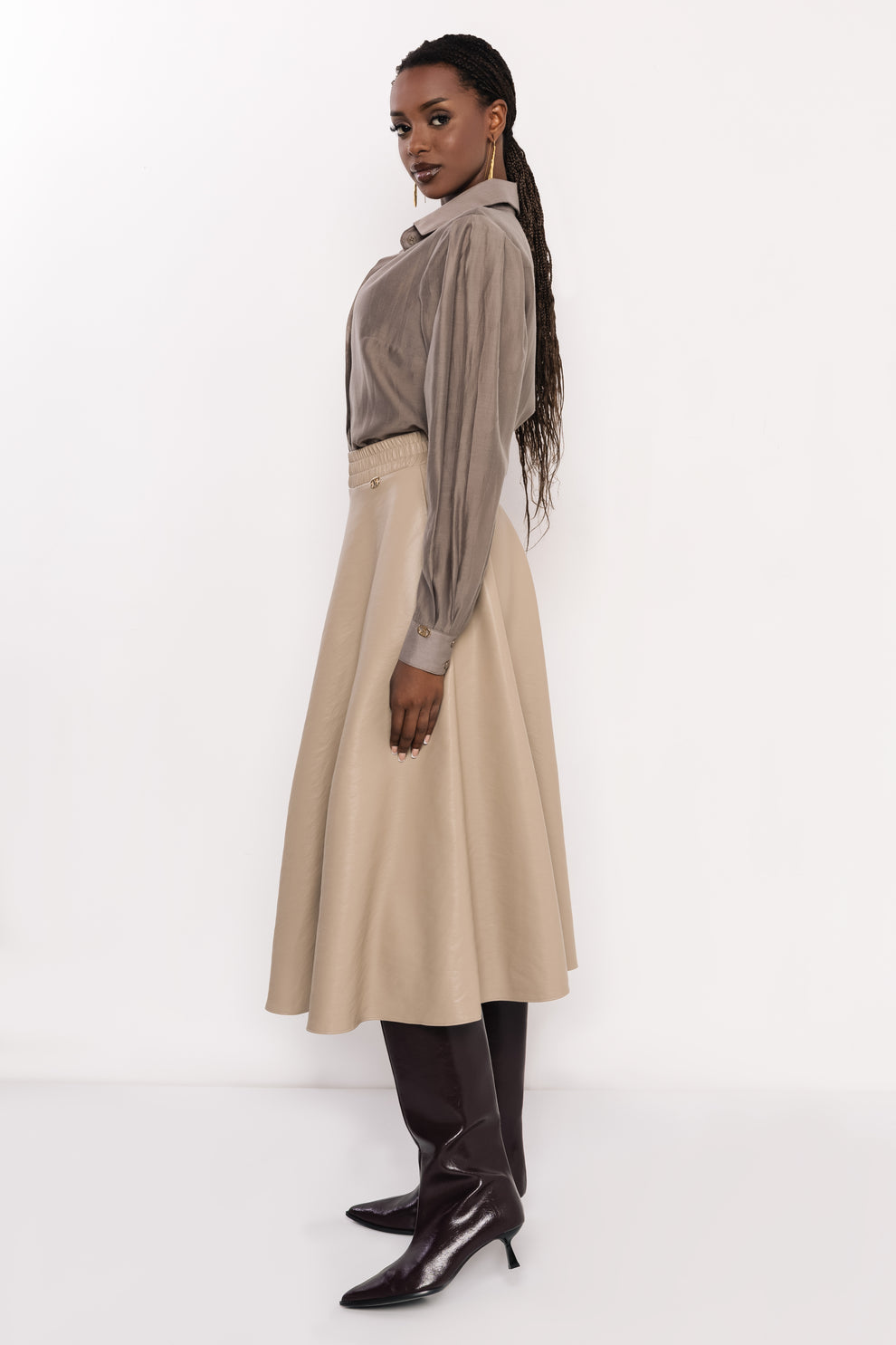 AMNESIA Rikarda blúzka hnedé