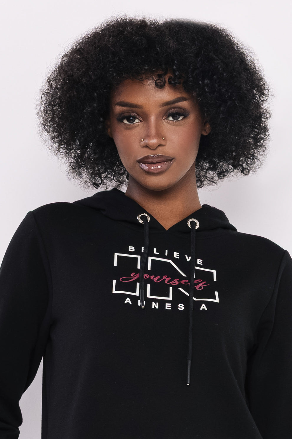 AMNESIA Csöre tunika čierna