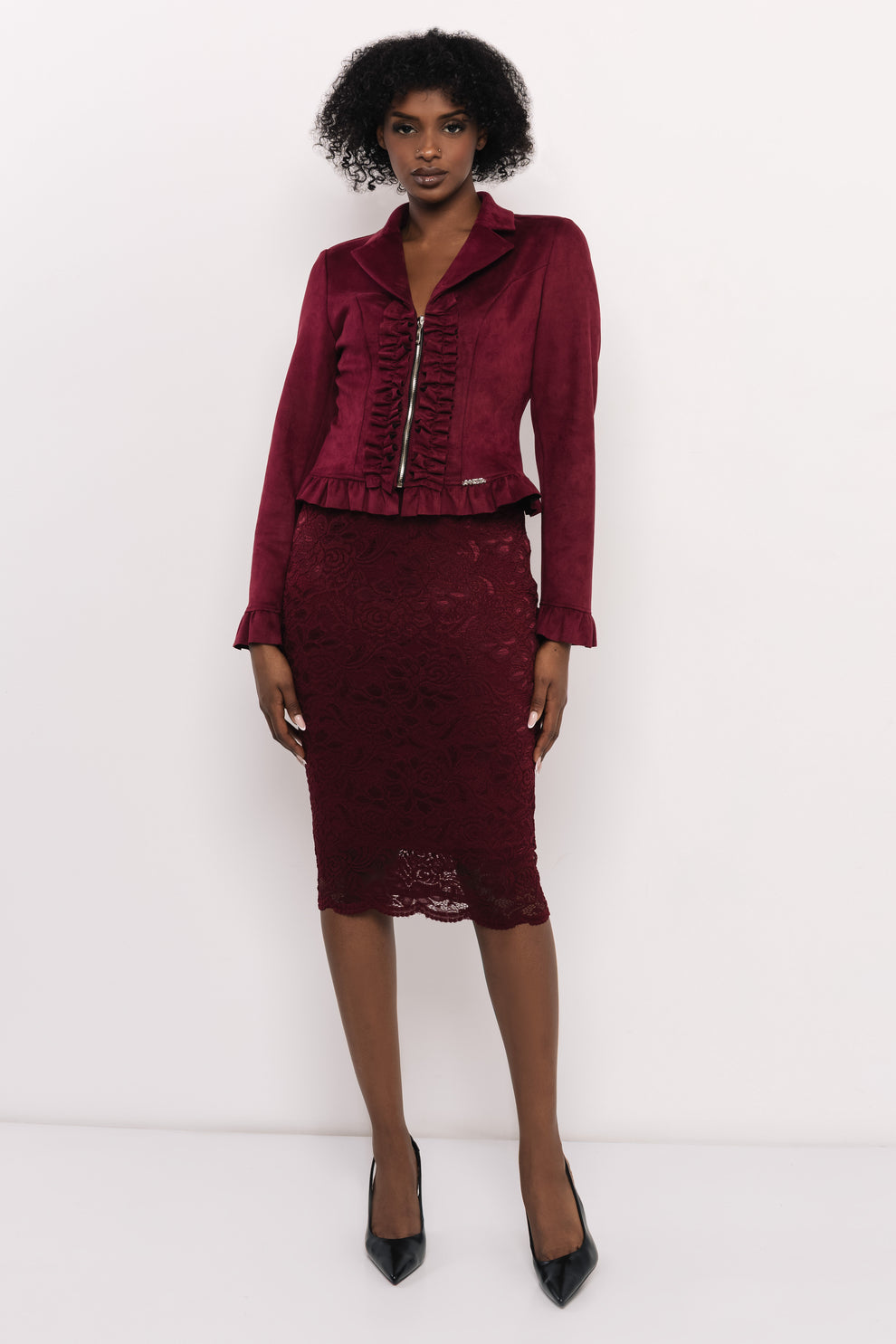 AMNESIA Jasira sako bordové