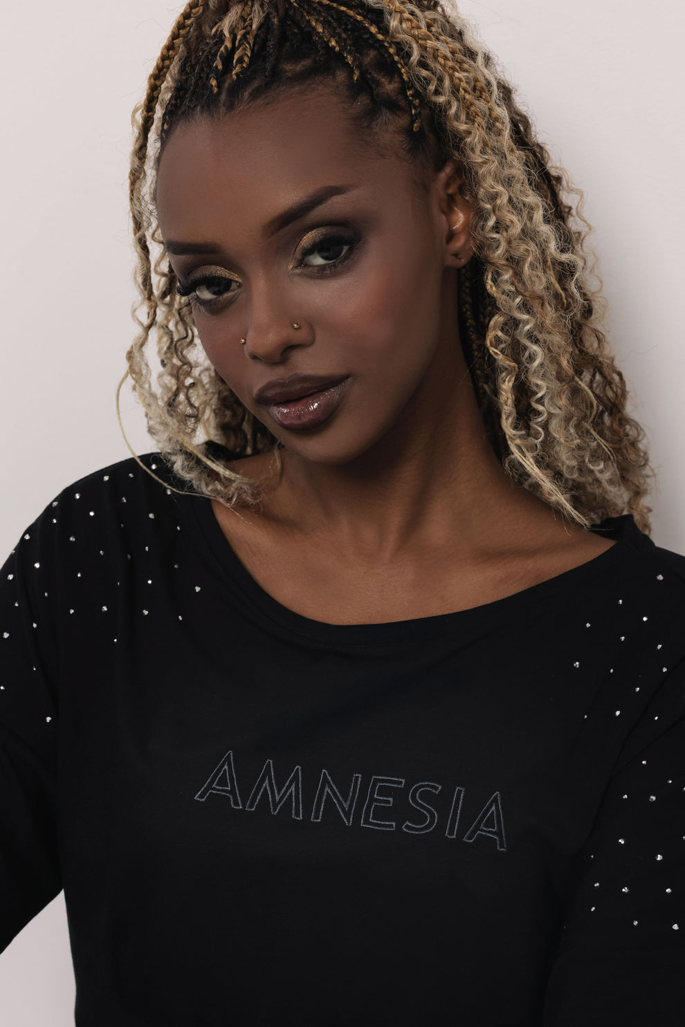 AMNESIA Fili tričko čierne