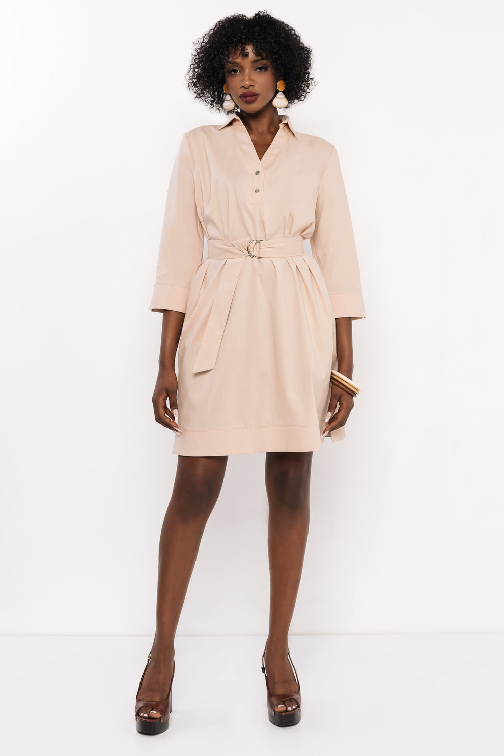 AMNESIA Bajkál tunika piesková