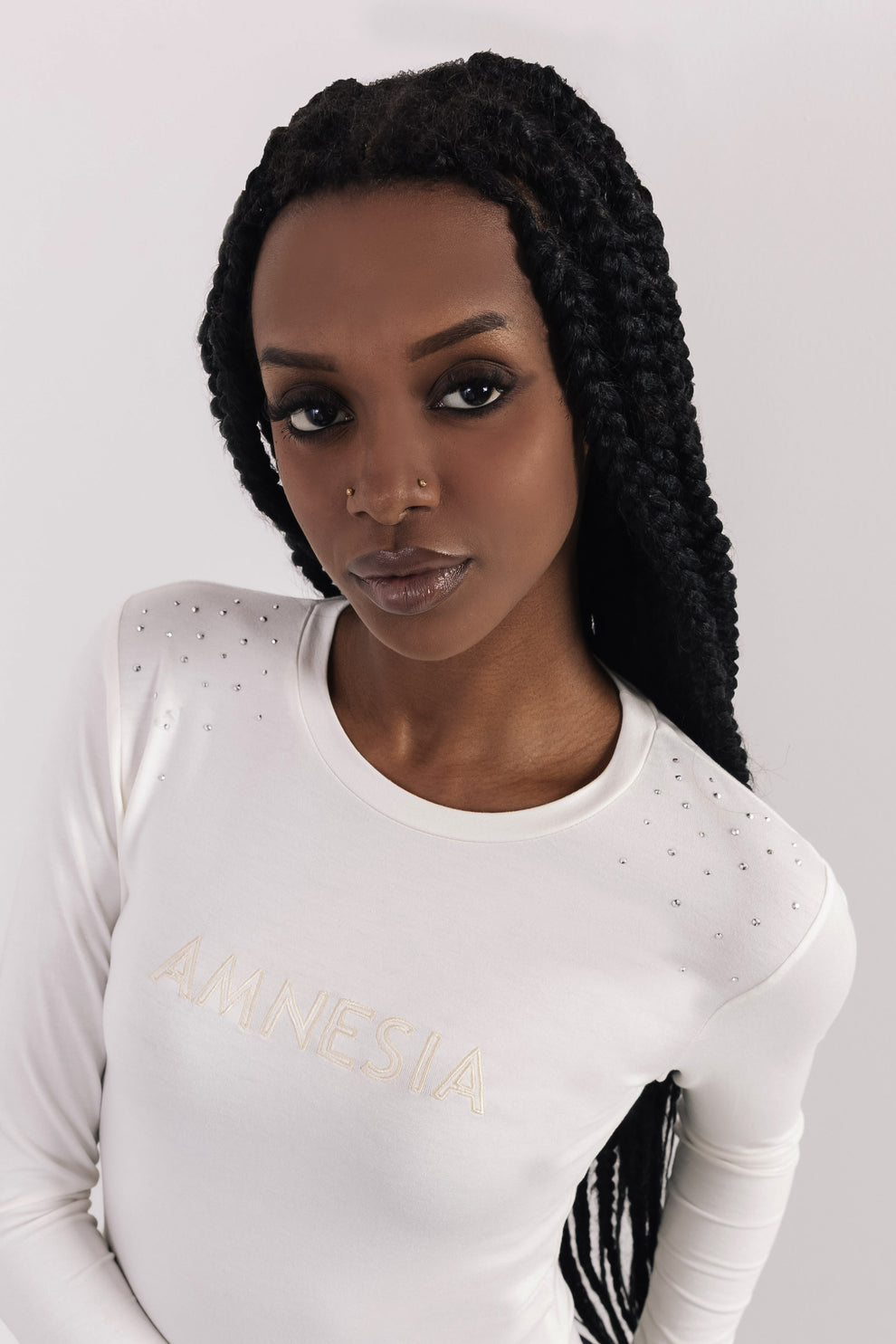 AMNESIA Héra tričko krémové